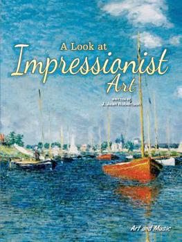 Library Binding A Look at Impressionist Art Book
