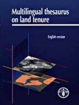 Paperback Multilingual Thesaurus on Land Tenure Book