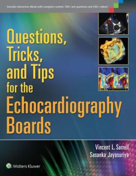 Paperback Questions, Tricks, and Tips for the Echocardiography Boards Book
