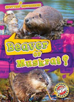 Beaver or Muskrat? - Book  of the Scholastic: Blastoff! Spotting Differences