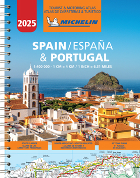 Michelin Spain & Portugal Tourist and Motoring Atlas: Sprial Edition (Michelin Tourist and Motoring Atlas : Spain & Portugal)