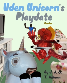 Paperback Uden Unicorn's Playdate: Reader Book