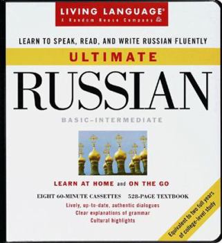 Audio Cassette Ultimate Russian: Basic - Intermediate: Cassette/Book Package [With Manual] [Russian] Book