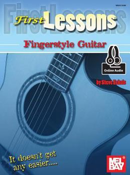 Paperback First Lessons Fingerstyle Guitar Book