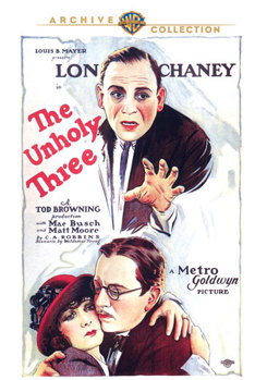 DVD The Unholy Three Book