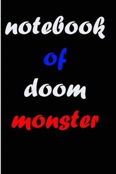 Paperback notebook of doom monster: A Branches Special Edition (The Notebook of Doom Book