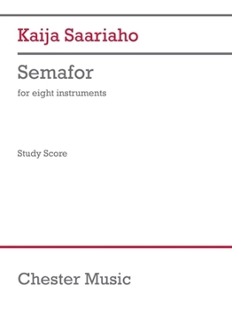 Paperback Saariaho: Semafor for Eight Instruments Study Score Book