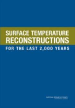 Paperback Surface Temperature Reconstructions for the Last 2,000 Years Book