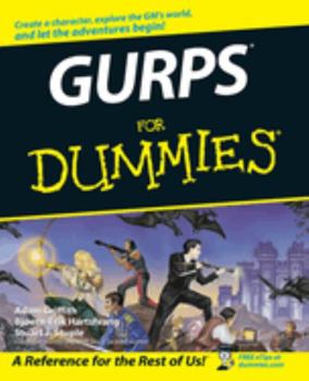 Paperback Gurps for Dummies Book