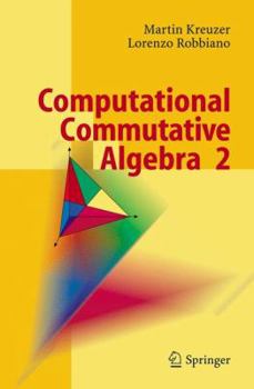 Hardcover Computational Commutative Algebra 2 Book