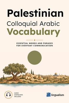Paperback Palestinian Colloquial Arabic Vocabulary Book