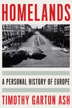 Hardcover Homelands: A Personal History of Europe Book