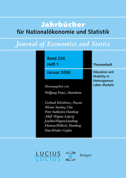 Paperback Education and Mobility in Heterogeneous Labor Markets [German] Book