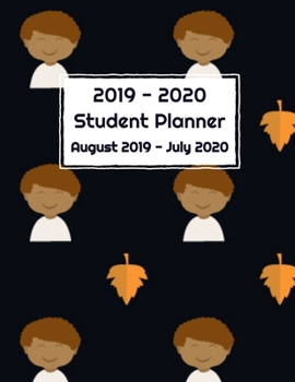 Paperback 2019 - 2010 Student Planner August 2019 to July 2020 Book