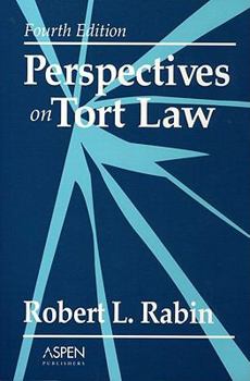 Paperback Perspectives on Tort Law, Fourth Edition Book