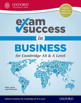 Paperback Exam Success in Business for Cambridge as & a Level Book