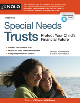 Paperback Special Needs Trusts: Protect Your Child's Financial Future Book