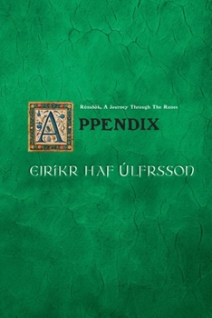 Paperback The Appendix [Runabok: A Journey Through the Runes] Book