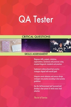 Paperback QA Tester Critical Questions Skills Assessment Book