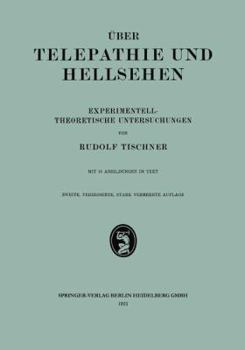 Paperback Über Telepathie Und Hellsehen: Experimentell-Theoretische Untersuchungen [German] Book