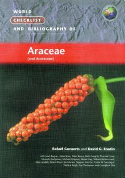 Paperback World Checklist and Bibliography of Araceae Book