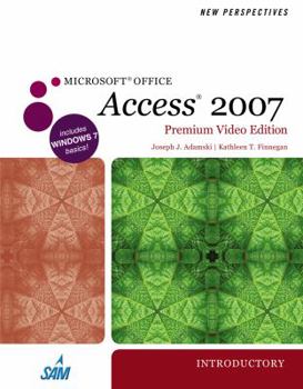 Paperback New Perspectives on Microsoft Office Access 2007, Introductory [With DVD] Book