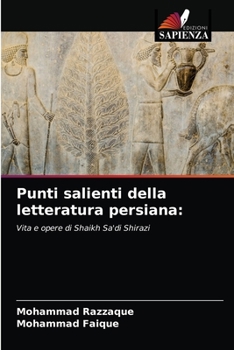 Paperback Punti salienti della letteratura persiana [Italian] Book