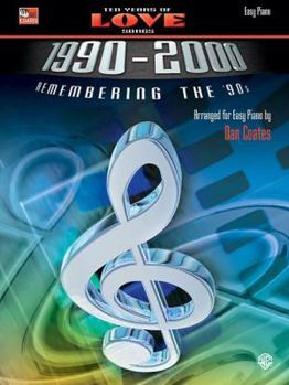 Paperback Ten Years of Love Songs 1990-2000: Remembering the '90s (Dan Coates) Book