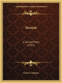 Messiah: A Sacred Poem