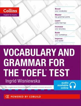 Paperback Vocabulary and Grammar for the TOEFL Test Book