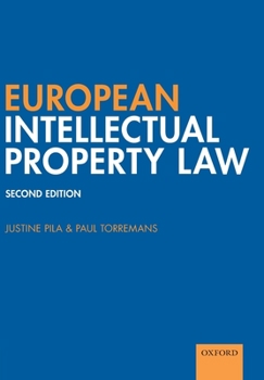 Paperback European Intellectual Property Law Book