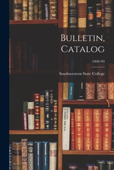 Paperback Bulletin, Catalog; 1908/09 Book