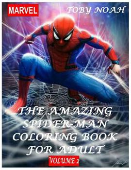 Paperback The Amazing Spiderman Coloring Book for Adult - Volume 2 Book