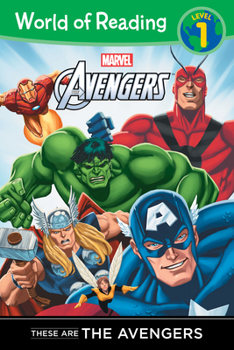 Paperback These Are the Avengers Level 1 Reader Book