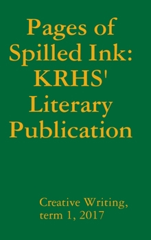 Hardcover Pages of Spilled Ink Book