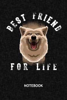 Paperback Best Friend For Life: Dog Owner NOTEBOOK Grid-lined 6x9 - Dogs Journal A5 Gridded - Dog Owner Planner Dog Love 120 Pages SQUARED - Shiba Dia Book