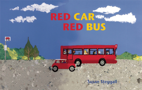 Hardcover Red Car, Red Bus Book