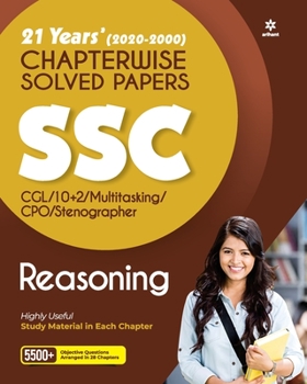 Paperback SSC Reasoning Chapterwise Solved (E) Book