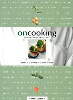 Hardcover On Cooking: Techniques From Expert Chefs, Trade Version (3rd Edition) Book