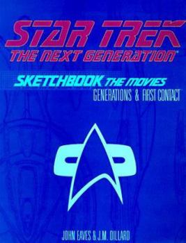 Paperback Sketchbook the Movies: Generations & First Contact Book