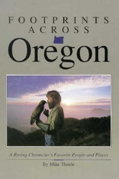 Paperback Footprints Across Oregon Book