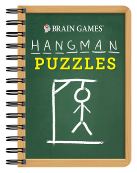 Spiral-bound Brain Games - To Go - Hangman Puzzles Book
