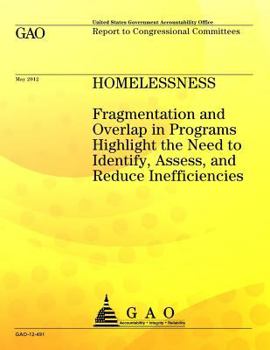 Paperback Homelessness: Fragmentation and Overlap in Programs Highlight the Need to Identify, Assess, and Reduce Inefficiencies Book