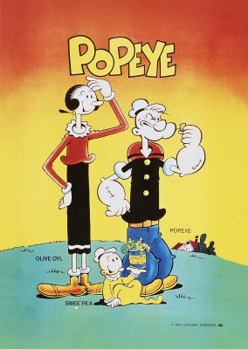 Hardcover Anything Book, Funny Pages, Ruled: Popeye (Anything Book Funny Pages, Ruled Series) Book