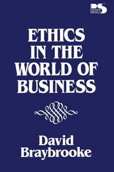 Paperback Ethics in the World of Business Book