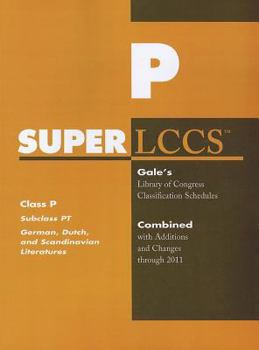 Paperback SUPERLCCS: Subclass PT: German Literature Book