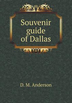Paperback Souvenir guide of Dallas Book