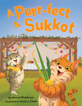 Hardcover A Purr-Fect Sukkot Book