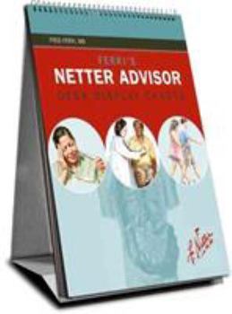 Spiral-bound Ferri's Netter Advisor Desk Display Charts Book