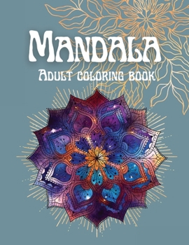Paperback Mandala Adult Coloring Book: 50 Magnificent mandalas Book